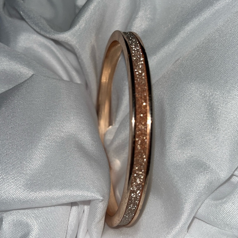 Charming Charlie Rose Gold Bangle